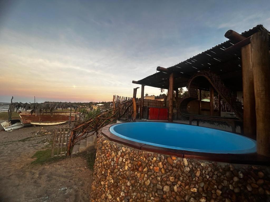 Villa Casa Aconchego Da Redonda Icapuí Esterno foto